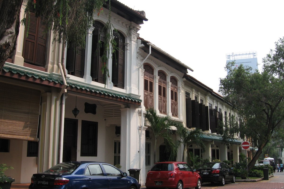 Emerald Hill Road conservation shophouses, Singapore