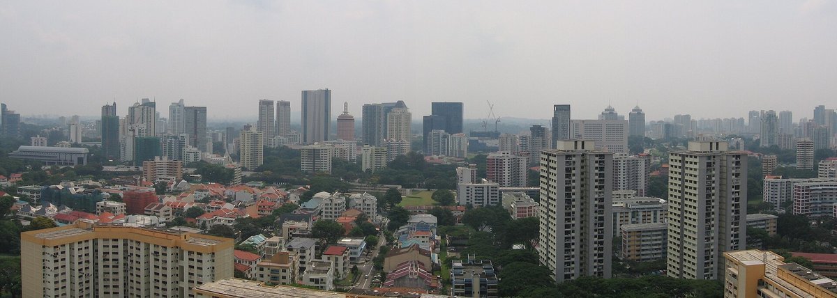 Novena, Singapore skyline
